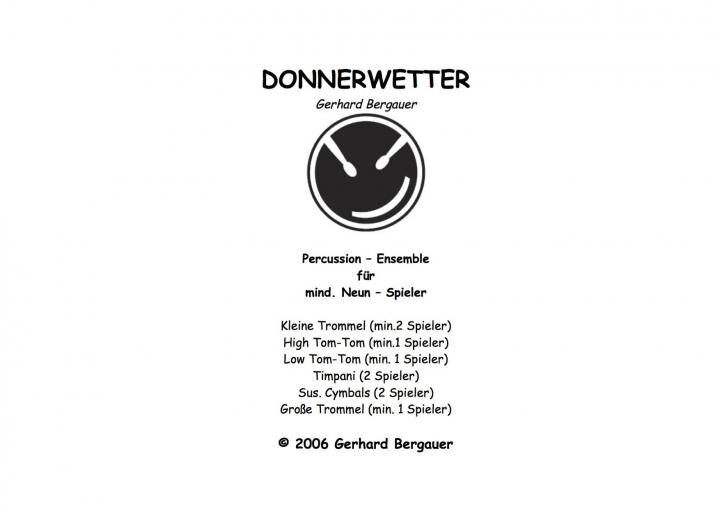 Donnerwetter